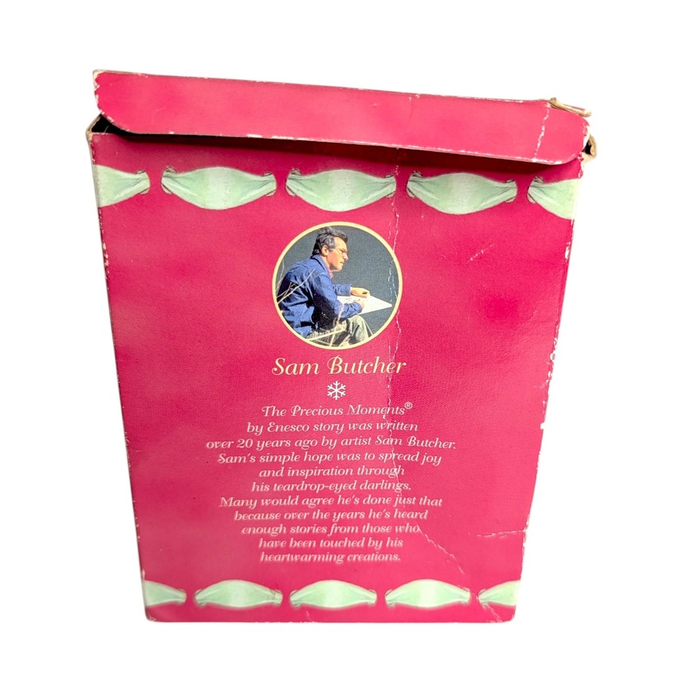 Precious Moments 1999 Limited Edition Porcelain Ornament 521302R Sam Butcher NIB - Picture 2 of 4